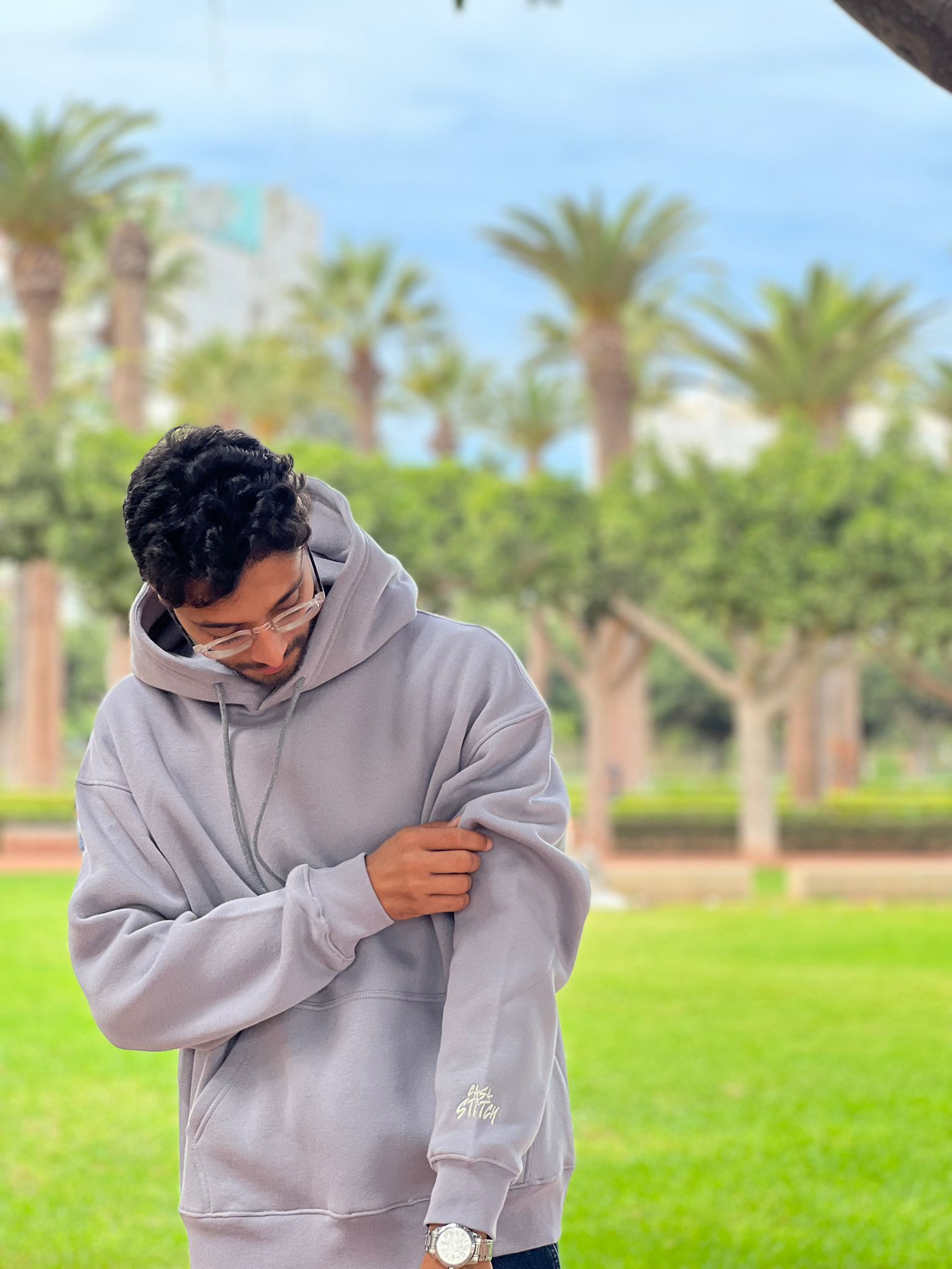 Casastitch Grey Hoodie